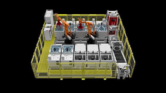 JUNHE®QUDR0180 Çok Tanklı Tam Otomatik Temizleme Makinesi