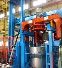 350rpm 3300kg / H Çinko Pul Daldırma Kaplama Makinesi Yüksek Tekdüzelik