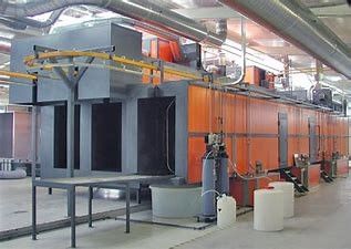 500kg/H Devirmeli Tip Otomatik Metal Kaplama Hattı Hızlı Kurutma